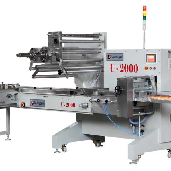 3 Servolu Yatay Paketleme Makinası Flowpack U2000 - BARIŞSAN A.Ş.