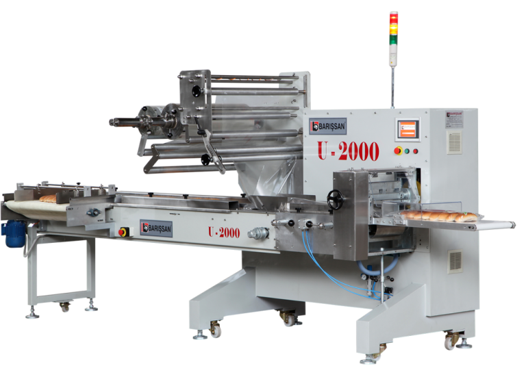 3 Servo Horizontal Packaging Machine Flowpack U2000 - BARIŞSAN A.Ş.